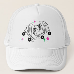 Roller Skates Derby Skating Roller Babe   Trucker Hat