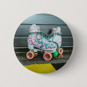 Roller Skates Epic 6 Cm Round Badge