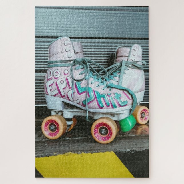 Roller Skates Epic Jigsaw Puzzle (Vertical)