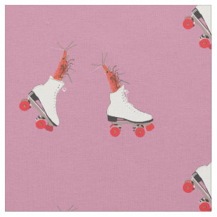 Roller Skates for Everyone Fabric