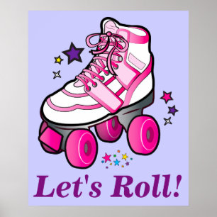 Roller Skates: Let's Roll! Poster