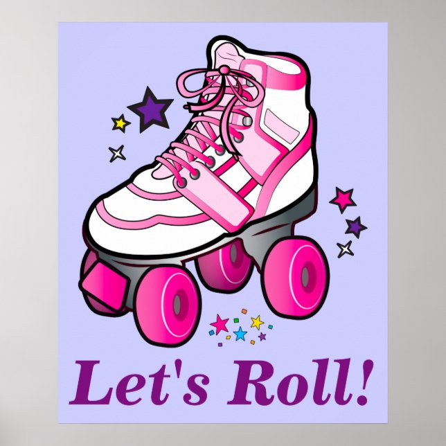 Roller Skates: Let's Roll! Poster (Front)