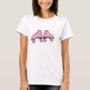 roller skates pink2 T-Shirt