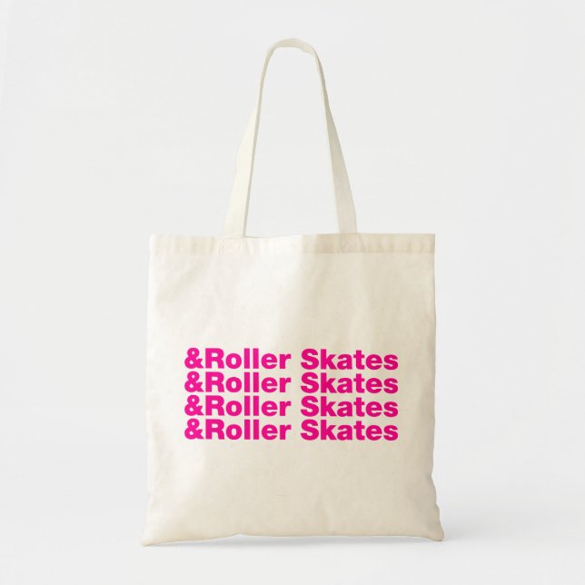 & Roller Skates Tote Bag (Front)