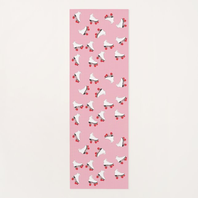 Roller Skates Yoga Mat (Front)