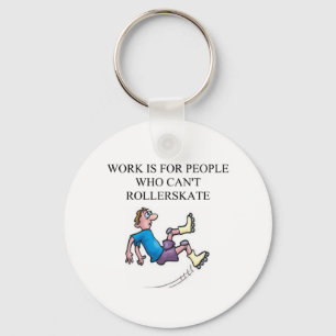 roller skating accident key ring