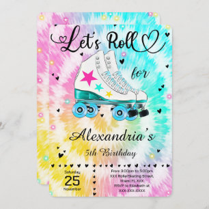 Roller Skating Invitation