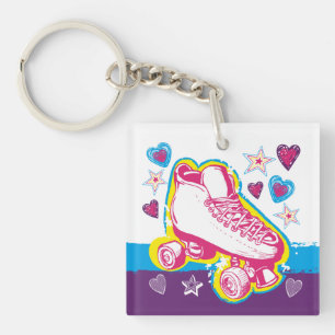 Roller Skating Keychain Roller Rink Skate Party