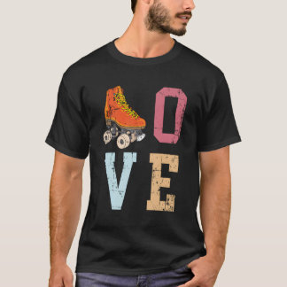 Roller Skating Skate 70'S T-Shirt