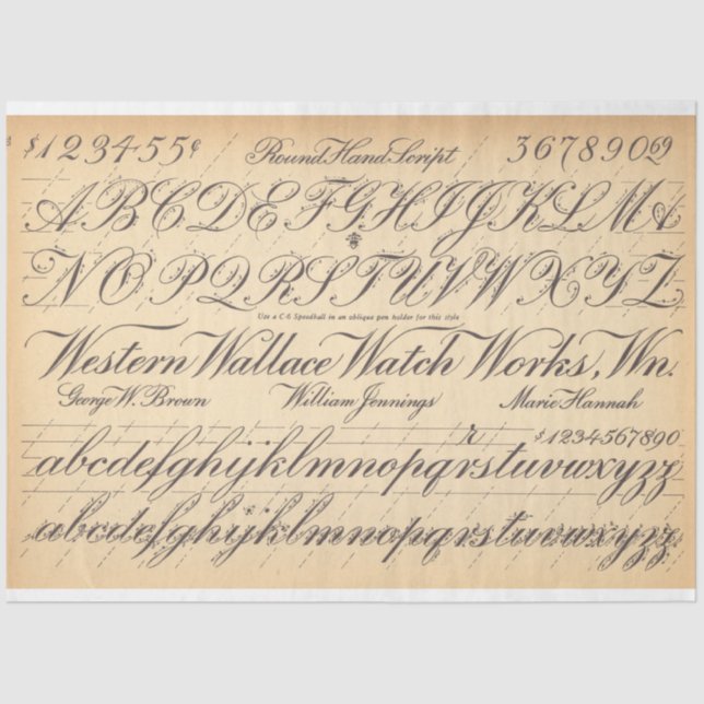 Rollerball Decoupage Paper (Front)