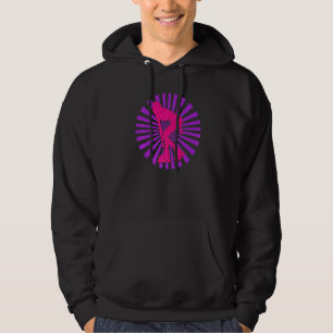 Rollerblades Player Rollerblading Girl Women Sport Hoodie
