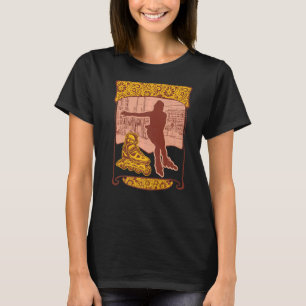 Rollerblades Player Rollerblading Girl Women Sport T-Shirt