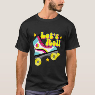 Rollerblades Rollerblading Disco Roller Skating T-Shirt