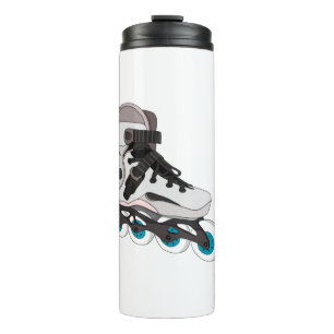 Rollerblades Rollerskates Inline Skates Art Thermal Tumbler