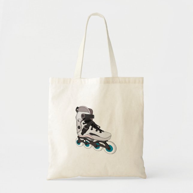 Rollerblades Rollerskates Inline Skates Art Tote Bag (Front)