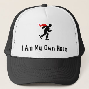 Rollerblading Hero Trucker Hat