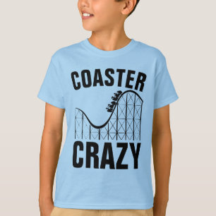 ROLLERCOASTER COASTER CRAZY T-Shirts