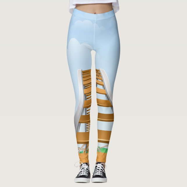 Rollercoaster Leggings (Front)