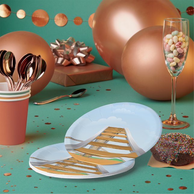 Rollercoaster Paper Plate (Creator Uploaded)