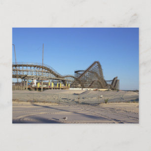 Rollercoaster Photo Postcard