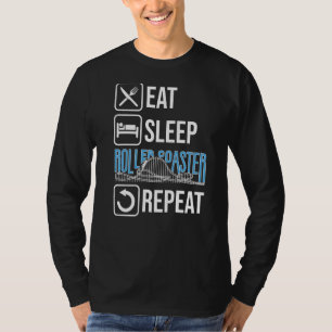 Rollercoaster Rollercoaster Amusement Park Fairyt T-Shirt
