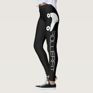 RollerFit - Black Leggings