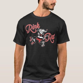 RollerSkating Funky Rink Rat Retro 60s T-Shirt