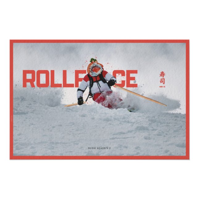 Rollface Sushi Co. v2 Poster (Front)