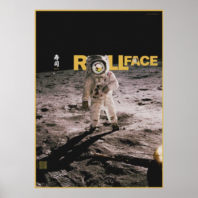 Rollface Sushi Co. v3 Poster (Front)