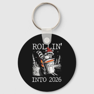 Rollin' Into 2026  Key Ring
