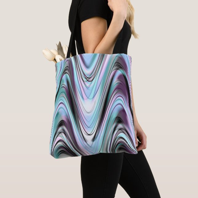Rollin' waves..... tote bag (Close Up)
