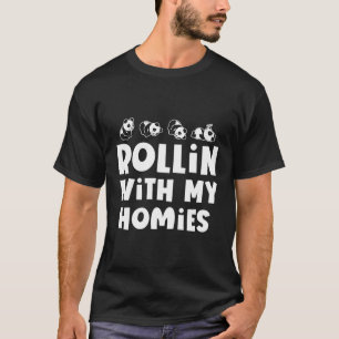 Rollin With My Homies Panda T-Shirt