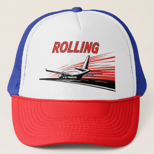 Rolling Aeroplane Aviation Trucker Hat