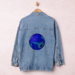 Rolling Blue: The Classic Lawn Bowl Denim Jacket