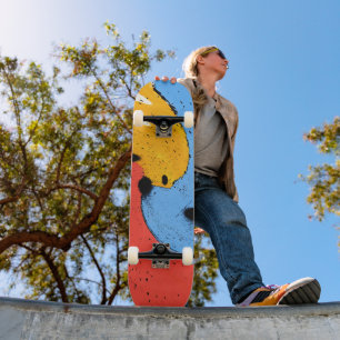 rolling colours skateboard