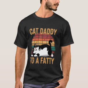 Rolling Fatties Cat Animal Funny Cat T-Shirt
