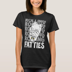 Rolling Fatties Cat  Cat Cat Love Pet Owner Women  T-Shirt