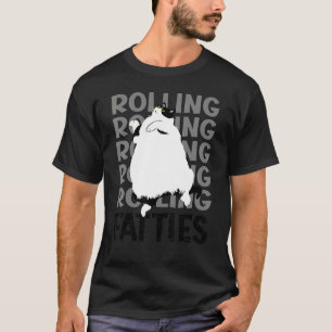 Rolling Fatties Cat Cat Outfit Cat Dad Cat Mum 4 T-Shirt