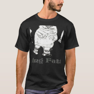 Rolling Fatties Cat Patin Shoes Sport Men Women T-Shirt
