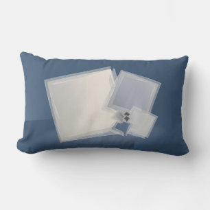 Rolling Fibonacci squares Lumbar Cushion