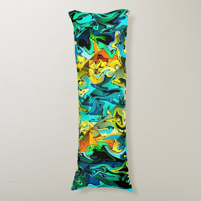 Rolling Flames&Water.... Body Cushion (Front Vertical)