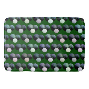 Rolling Harmony: Green Lawn Bowls with Jack Patten Bath Mat
