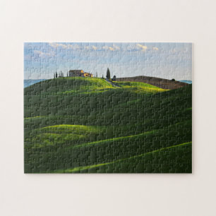 Rolling Hill Near Asciano, Tuscany Jigsaw Puzzle