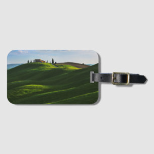 Rolling Hill Near Asciano, Tuscany Luggage Tag