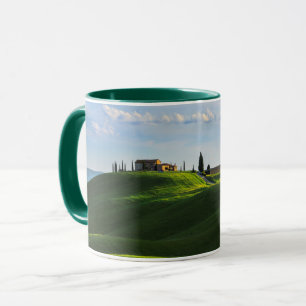 Rolling Hill Near Asciano, Tuscany Mug