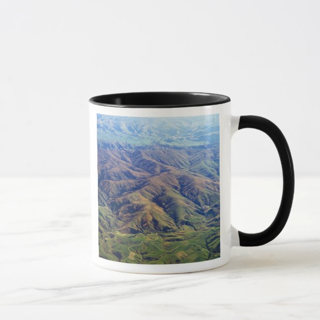 Rolling hills in Southland Region of New Zealand Mug (Right)