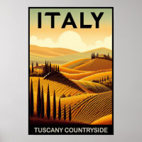 Rolling Hills of Tuscany – Vintage Travel 