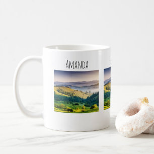 Rolling Hills Scenic Nature Photo Coffee Mug