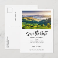Rolling Hills Scenic Nature Photo Wedding