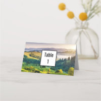 Rolling Hills Scenic Nature Photo Wedding